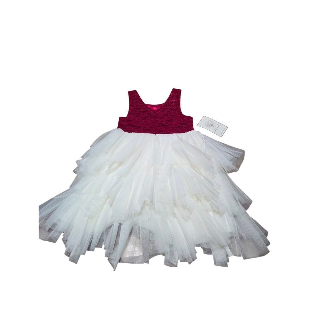 New Couture Princess Formal Dress Size 6. - Picture 4 of 7